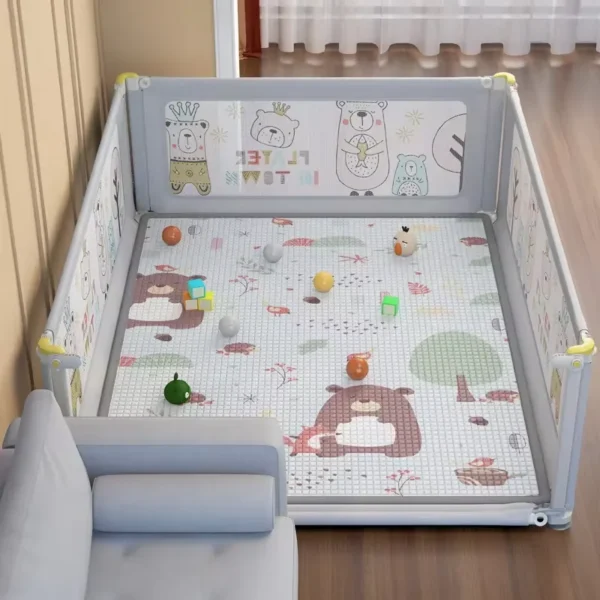 Baby Playpens Children's Playpen Optional 5 Sizes Playpen for Baby Activity Gym Kids Play Fence Playground Child Safety Barrier - Image 6