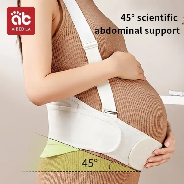 AIBEDILA Maternity Belt for Women Pregnant Recovery Pregnancy Belly Support Belt Carrying Pregnat Premama Recover Woman Bandage - Image 4