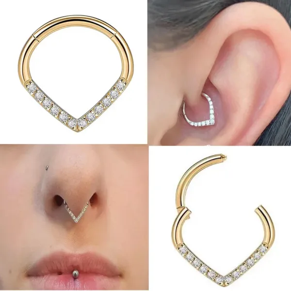 Hinged Nose Ring Jewelry - Image 8