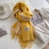 Luxury Winter Cashmere Women's Scarf - Image 5