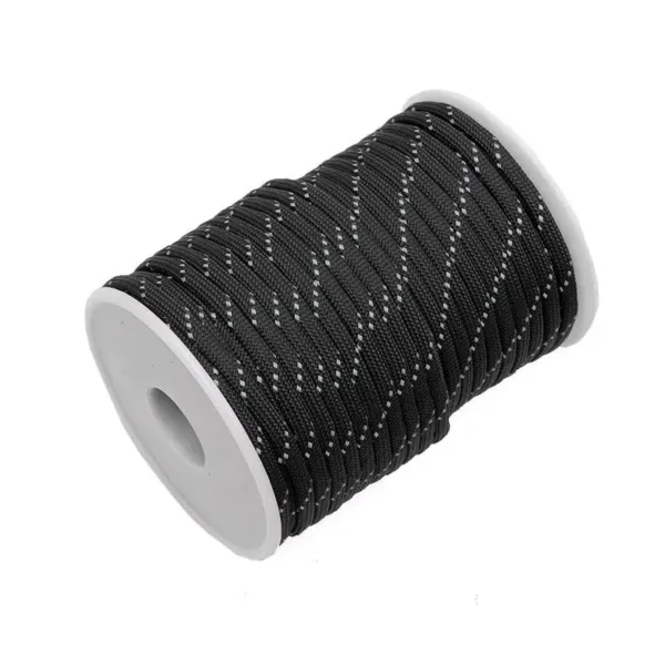 Reflective Tent Rope 550 Paracord Cord 7 Strands 4mm Camping Survival Accesorios Warning Parachute Line Hiking Canopy Lanyard - Image 8
