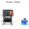 6800W 12800W 18000W Portable Outdoor Stove Camping Gas Stove Folding head Burner Strong Fire Stove with Storage Bag For Hiking - Image 8