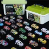 New 50-10PCS Mini Alloy Car Model Set with Storage Box Diecast Cars Toys for Boys Sliding Inertia Vehicle Children Toy Kit Gifts - Image 3