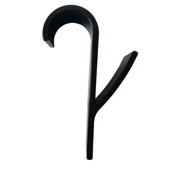 Kitchen Bathroom Hanger Clips Storage Racks White Clear Hanger Heated Towel Radiator Rail Clothes Scarf Hanger Hooks Holder - Image 15