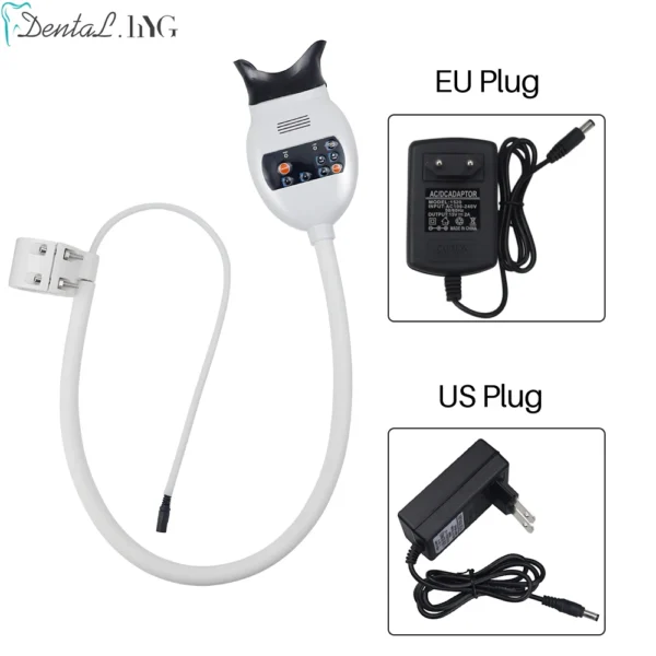 Dental Cold Light Lamp 3Color Teeth Whitening Machine Bleaching Accelerator Device LED Light Dentistry Tool - Image 5
