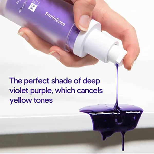 30ml V34 SmileKit Purple Toothpaste Removes Tartar Clean Oral Hygiene Fresh Breath Whitening Teeth Care Products - Image 2
