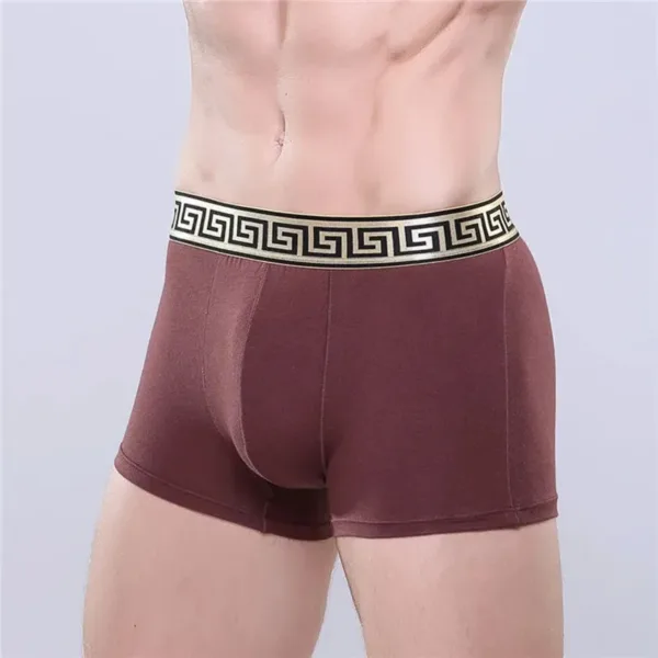 Men's Underwear Cotton Wedding Red Boxer For Men - Image 5