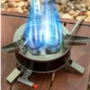 6800W 12800W 18000W Portable Outdoor Stove Camping Gas Stove Folding head Burner Strong Fire Stove with Storage Bag For Hiking - Image 5