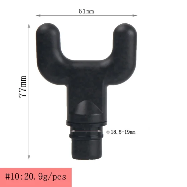 Various Styles of Fascia Gun Massage Head 19mm Caliber Universal Type - Image 14