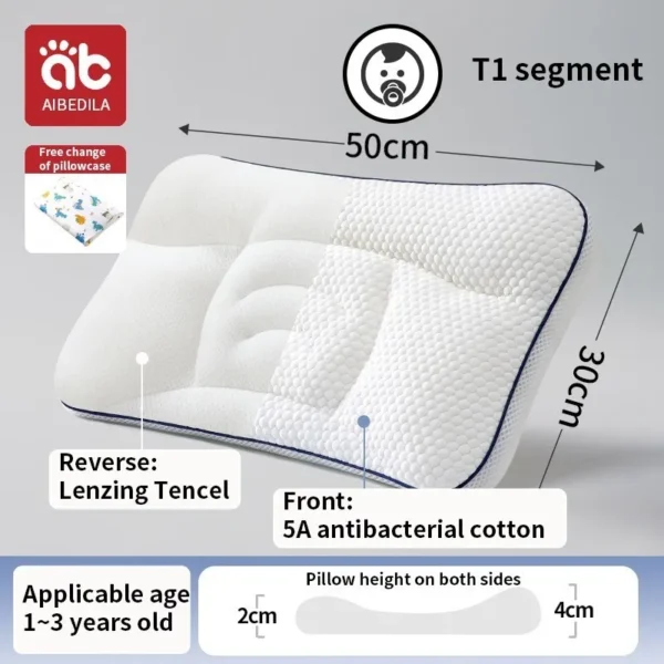 AIBEDILA Baby Pillows for Newborns Neck Pillow Newborn Baby Things Children's Orthopedic Travel Pillow Bedding Mother Kids Items - Image 9