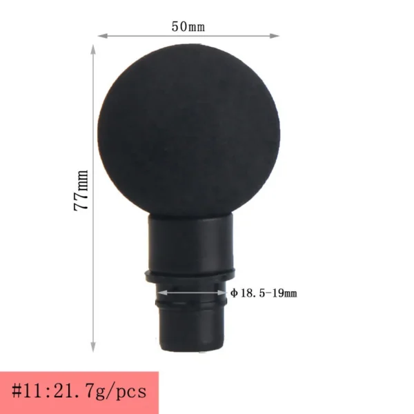 Various Styles of Fascia Gun Massage Head 19mm Caliber Universal Type - Image 12