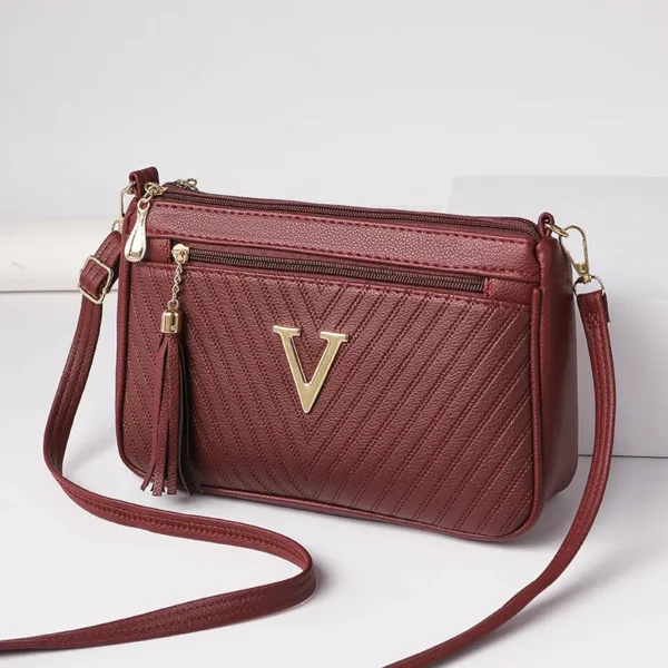 Classic Leather Shoulder Bags - Image 9