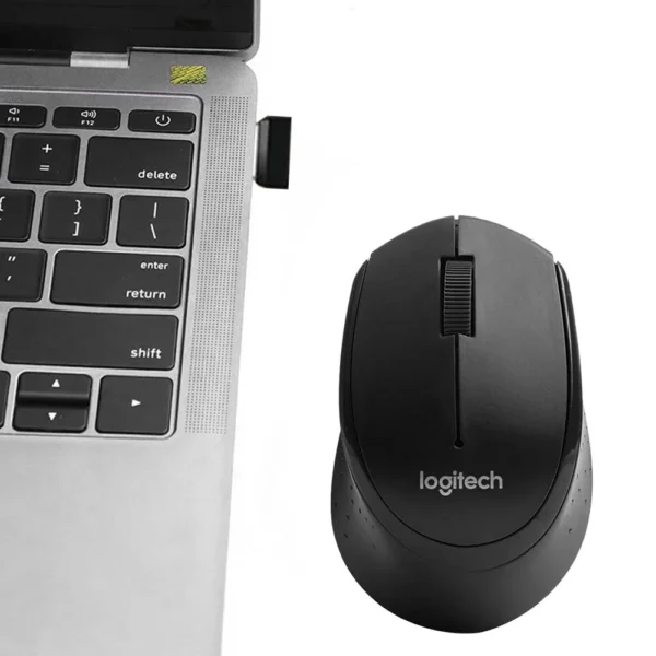 Logitech M330 Wireless Mouse Silent Mouse 1000DPI Silent Optical Mouse 2.4GHz With USB Receiver Mice for Office Home Using PC - Image 6