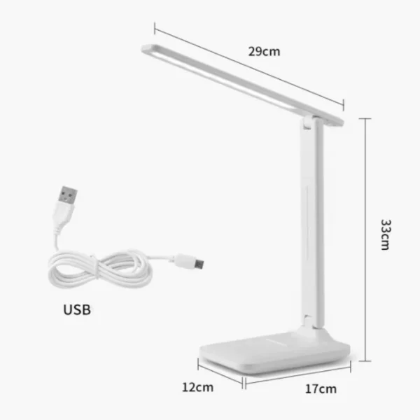 Foldable Table Lamp Led Desk Lamp 3 Type Stepless Dimmable Touch Bedside Reading Eye Protection Night Light USB Chargeable - Image 8