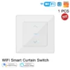 MOES WiFi Smart Curtain Switch Touch Design for Motorized Curtains and Roller Blinds work with Alexa Google and Smart Life App - Image 13