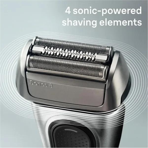 Series 8 Electric Shaver, Holiday Gifts for Men, Shaving Kit with 4+1 Shaving Elements, Precision Long Hair Trimmer, SmartCare C