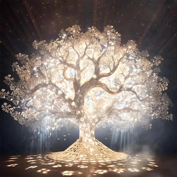 Fantasy White Tree Of Life Poster Prints For Living Room Home Decor Abstract Mythic Life Tree Canvas Painting Wall Art Aesthetic - Image 28