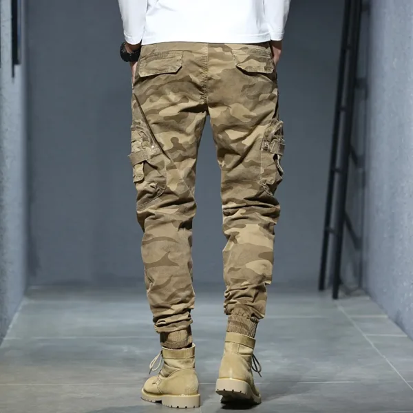 CAAYU Joggers Cargo Pants Men Casual Hiphop MultiPocket Male Trousers Sweatpants Streetwear Tactical Track KhakiCamouflage Pants - Image 2