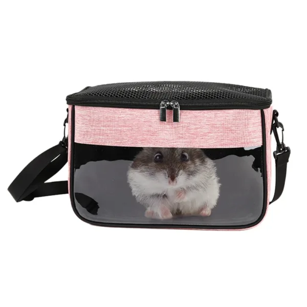 Portable Small Animals Carrier Bag Travel Small Animal Hanging Bag For Pets Rat Hamster Hedgehog Chinchilla Ferret Go Out Pouch - Image 2