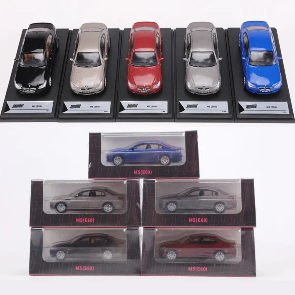SHADOW 1:64 M5 E60 Alloy Model Car For Six Colors