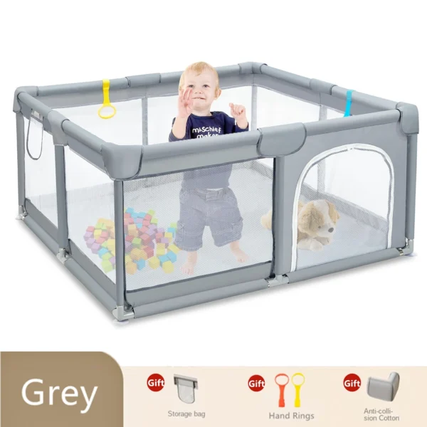 Super Quality Baby Playpen for Children Baby Guardrail Fence Baby Playground Baby Park Child Bed Edges Protector - Image 17