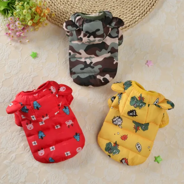 Winter Pet Dog Down Jacket Windproof Warm Dogs Clothes for Small Medium Dogs Cats Puppy Coat Chihuahua Shih Tzu Costume Yorkies - Image 6