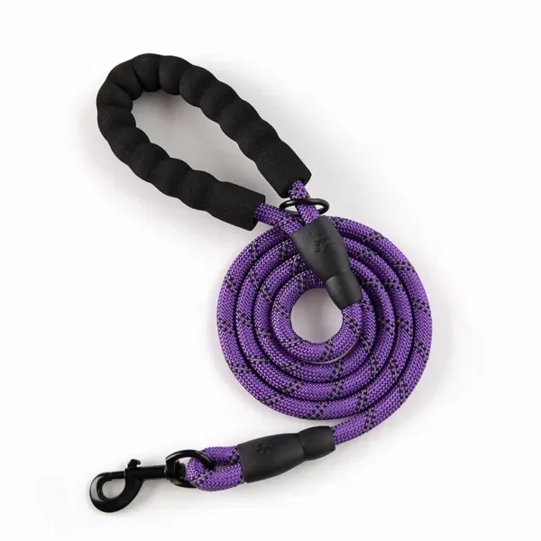 150Cm Strong Dog Leash Pet Leashes Reflective Leash For Big Small Medium Large Dog Leash Drag Pull Tow Golden Retriever - Image 3