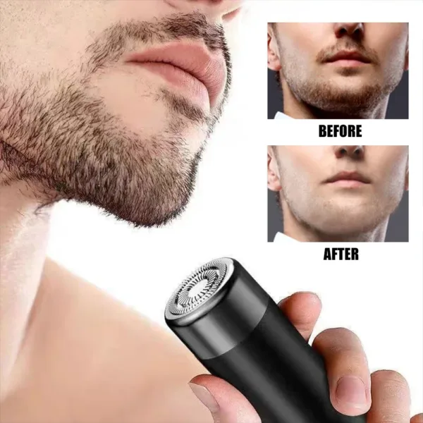 Electric Shaver Mini Portable USB Rechargeable Shaver Waterproof Durable Beard Shaver Beard Trimmer for Men Shaving Machine - Image 6