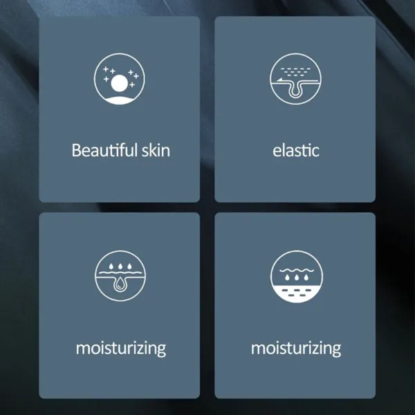 Arbutin Men Anti-Wrinkle Face Serum Oil Control Shrink Pores Essence Brighten Whitening Hyaluronic Moisturizing Skin Care 50ml - Image 2