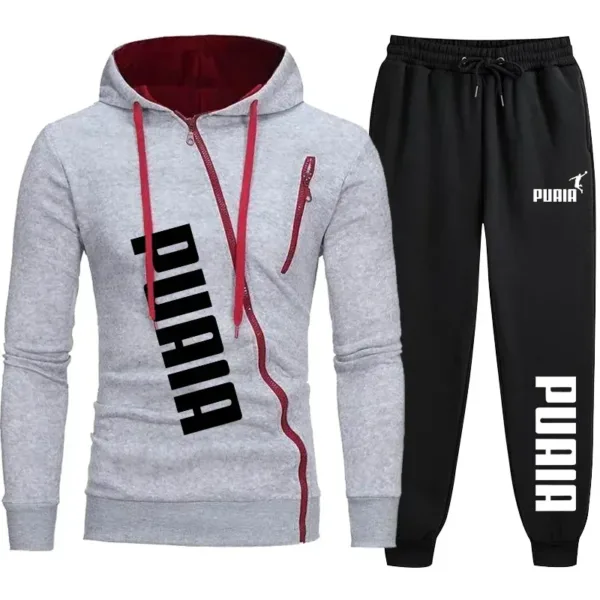 Sweatshirt and Pants Set Man Clothes for Men Sports Sets Mens Fashion Suits New Two Piece Men's Tracksuit Autumn Men's Clothing - Image 2