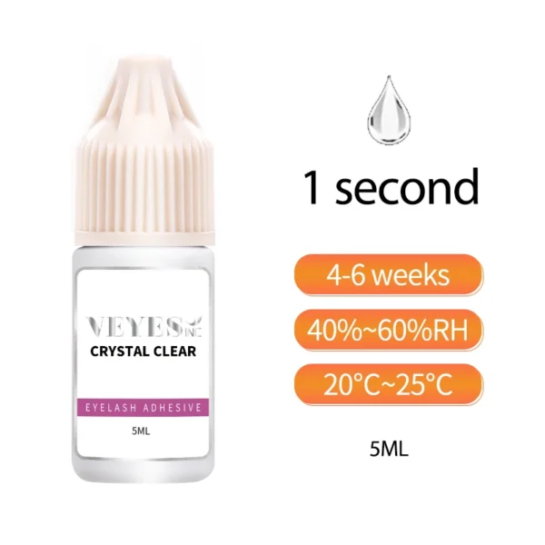 Veyes Inc Eyelash Extensions Glue 5 Days Free Shipping from US Veyelash 7 Weeks Retention Volume Lash Adhesive Makeup Tools - Image 12