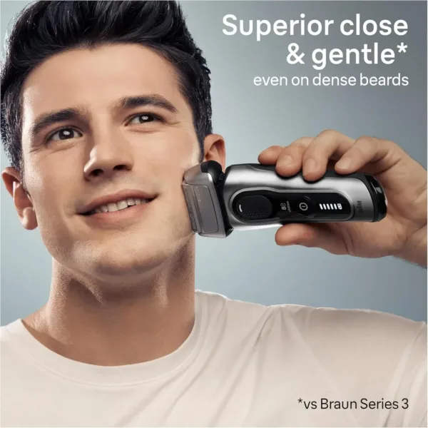Series 8 Electric Shaver, Holiday Gifts for Men, Shaving Kit with 4+1 Shaving Elements, Precision Long Hair Trimmer, SmartCare C - Image 6