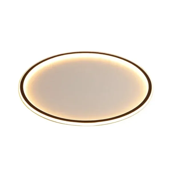 Simple Nordic Style Lighting Ceiling Lamp All White And Black Edge Modern Living Room Lamp Bedroom Home Lighting Decoration - Image 17