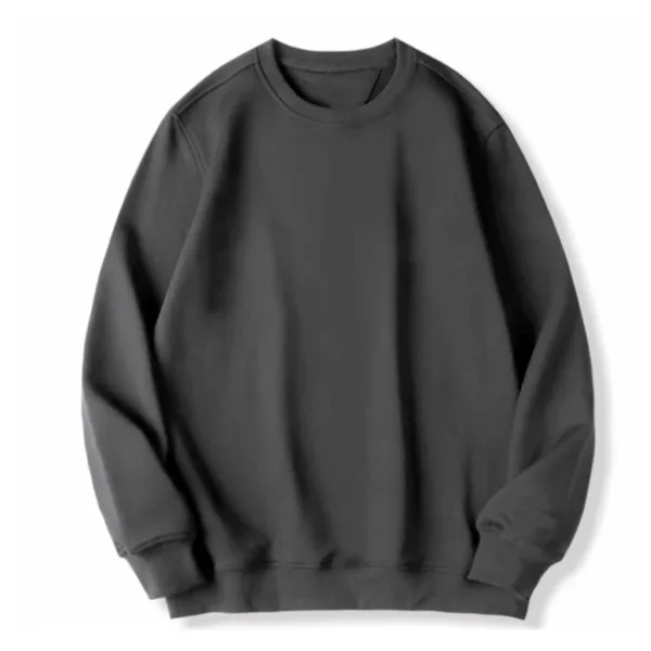 Black Sweatshirts Oversized Long Sleeve Printed Tops Plus Size 110-180kg Men Pullovers 6XL 7XL Round Neck Big Size Men Clothing - Image 11