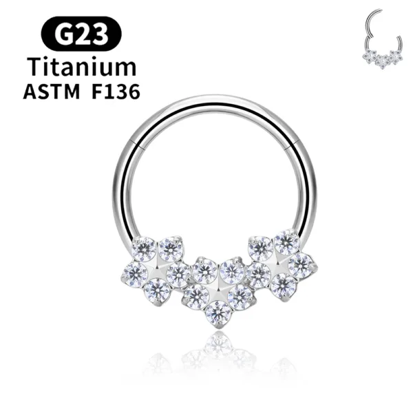 Titanium Septum Nose Rings - Image 12