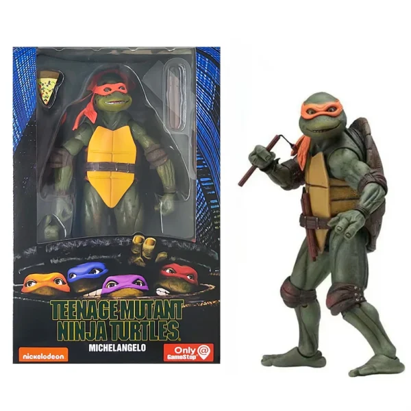 Teenage Mutant Ninja Turtles Action Figure NECA TMNT Film Edition Movable Model Toys - Image 9