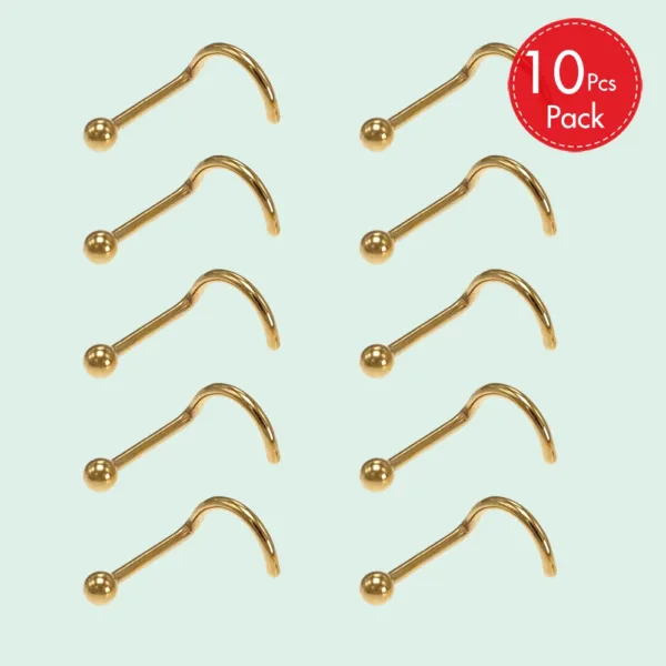 Nose Ring Studs Set - Image 11