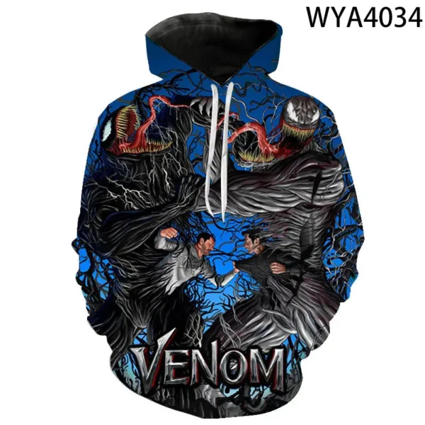 Miniso Movie Venom 3D Printed Hoodies Men Women Children Fashion Pullover Long Sleeve Boy Girl Kids Sweatshirts Cool Jacket - Image 14