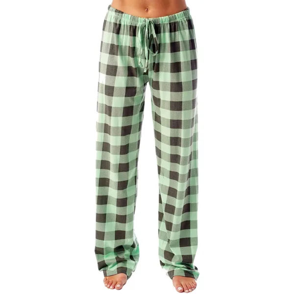 Women Christmas Pajama pants Autumn Winter Plaid Printed Pants Fashion Casual Wide Leg Pants Clothing Streetwear - Image 10