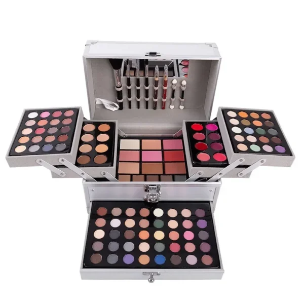 Professional Makeup Box Full Kit Set Cosmetic Kits Eyeshadow Palette Lip Gloss Lipstick Concealer Brush for Girl Women Gift Sets - Image 6
