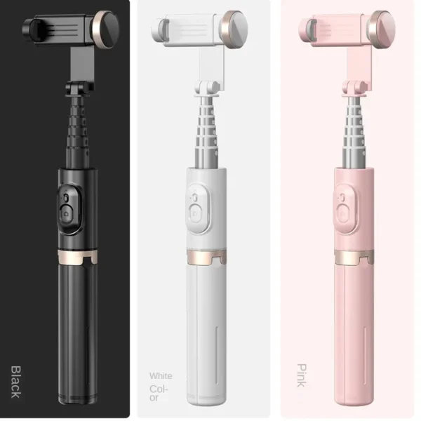 Xiaomi Selfie Stick Telescopic Rod Phone Tripod Mobile Stand Bluetooth Tripod Stand with Remote Control Ring Light Mini Tripod - Image 6