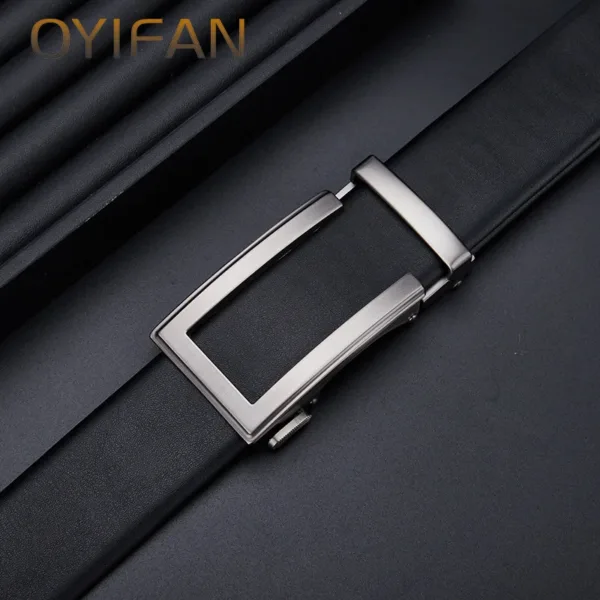 Adjustable Leather Belt - Image 5