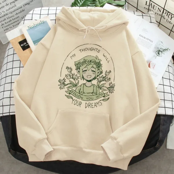 Omori hoodies women y2k aesthetic Kawaii sweat y2k Hooded Shirt women harajuku tracksuit - Image 5