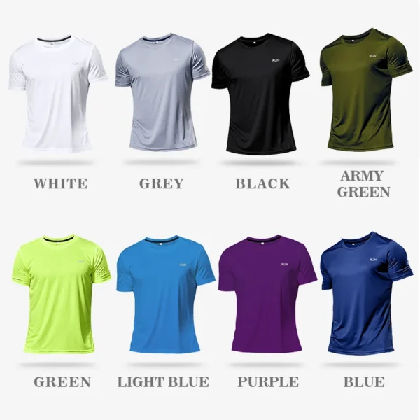 Men's Sportswear Tracksuit Gym Compression Clothing Fitness Running Set Athletic Wear T Shirts Ropa Deportiva Hombre Camisetas - Image 14