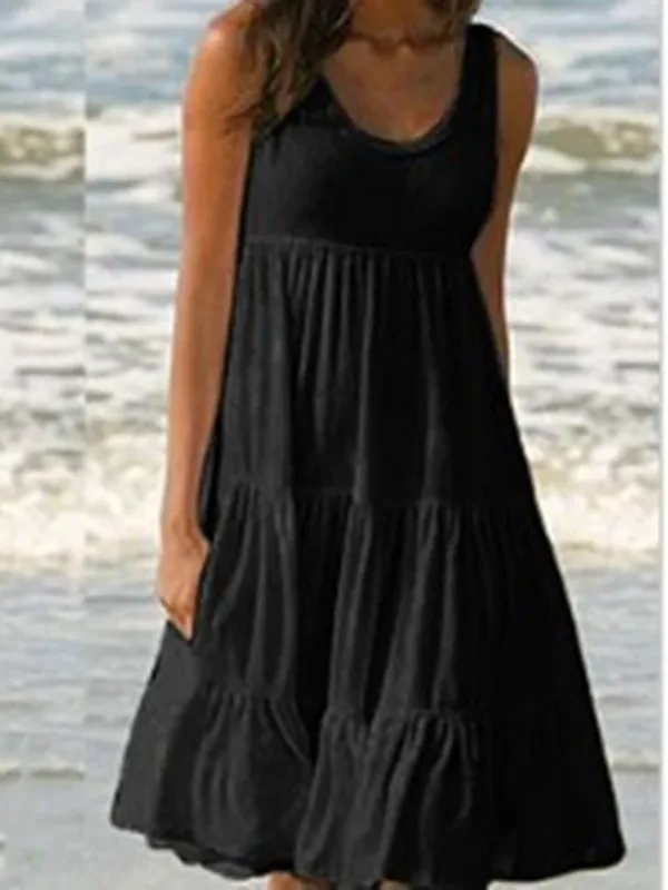 Sexy Suspender Dress Women's Fashon Chic Solid Bodycon Sleeveless Backless Slit Gown Party Nightclub Midi Dresses Female - Image 6