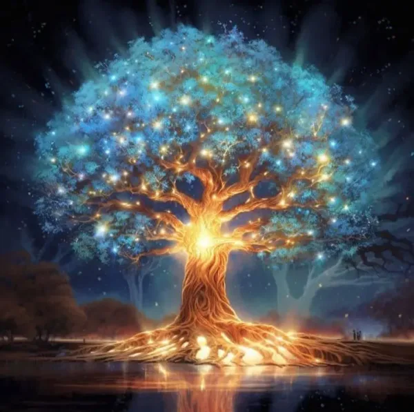 Fantasy White Tree Of Life Poster Prints For Living Room Home Decor Abstract Mythic Life Tree Canvas Painting Wall Art Aesthetic - Image 21