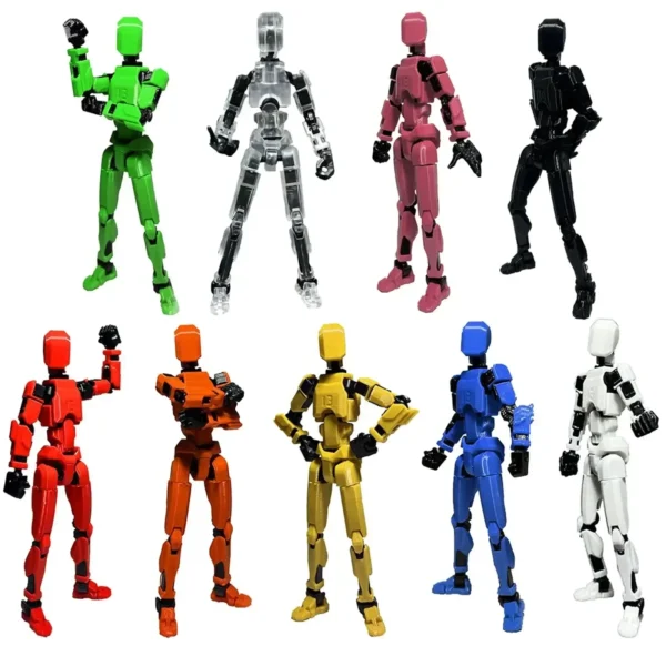 Multi-Jointed Movable Shapeshift Robot 2.0 3D Printed Mannequin Dummy 13 Action Figures Toys Kids Adults Parent-children Games - Image 14
