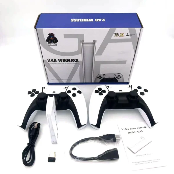 M15 Video Game Stick Mini TV Handheld Game Console 64GB 128GB 20000+game 20+emulator HD Output Two-player GBA PS1 arcade for TV - Image 5