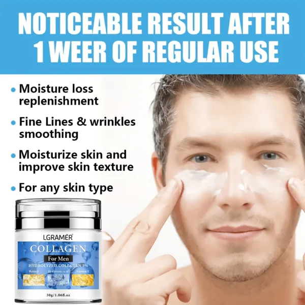 Anti-wrinkle Cream For Men Remove Face & Neck Wrinkles Firming Moisturizing Skin Retinol Face Cream Anti-aging Facial Treatment - Image 4