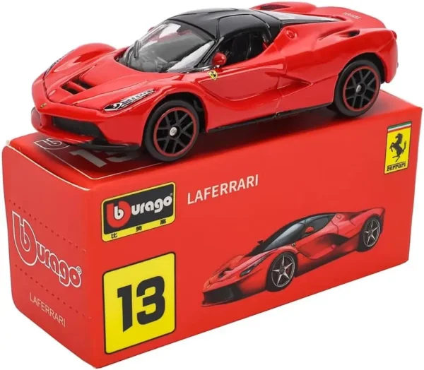 Bburago 1:64 genuine Ferrari SP1 458 ENZO F40 F12TDF SF90 car model series children's Christmas boy gift toys - Image 11
